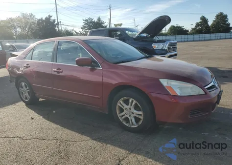 2006 Honda Accord Se from USA, damaged, VIN 1HGCM56336A036740